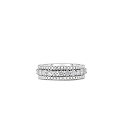Roberto Coin Siena Single Row Diamond Ring
