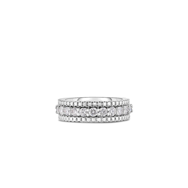 Roberto Coin Siena Single Row Diamond Ring