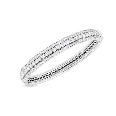 Roberto Coin Siena 3 Row Diamond Bangle - Roberto Coin product