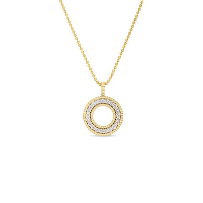 Roberto Coin Siena Diamond Circle Large Necklace - Roberto Coin product