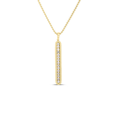 Roberto Coin Siena Diamond Tablet Necklace - Roberto Coin product