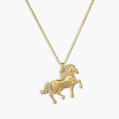 Roberto Coin Tiny Treasures Horse Pendant Necklace - Roberto Coin product