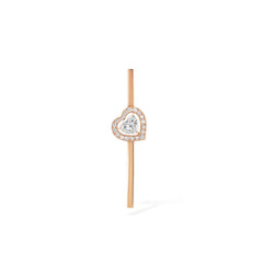 Messika Joy Coeur Diamond Heart Bar Single Earring