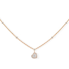 Messika Joy Coeur Diamond Heart Necklace