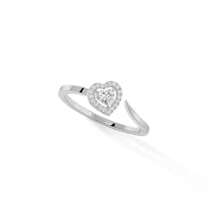 Messika Joy Coeur Diamond Heart Open Ring