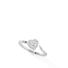 Messika Joy Coeur Diamond Heart Open Ring