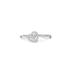 Messika Joy Coeur Diamond Heart Open Ring