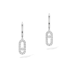 Messika Move Uno Pave Diamond Hoops