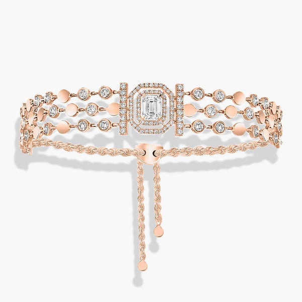 Messika D-Vibes Three Row Bracelet