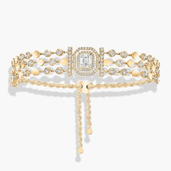 Messika D-Vibes Three Row Bracelet