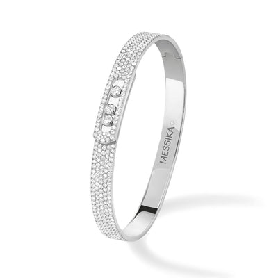 Messika Move Noa Full Pavé Diamond Bangle - Messika product