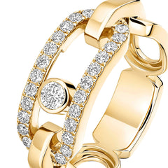 Messika Move Link Diamond Ring