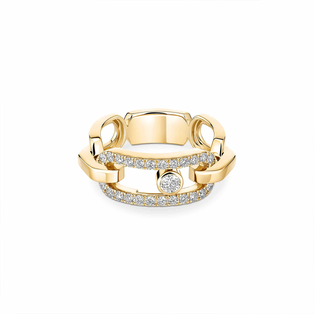 Messika Move Link Diamond Ring