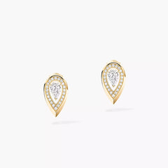 Messika Fiery Pear Diamond Earrings