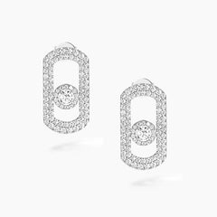 Messika So Move Pavé Earring