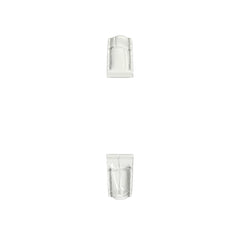 Michele 12mm Glossy White Crocodile Watch Strap