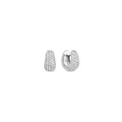 Roberto Coin Classic Diamond Huggies