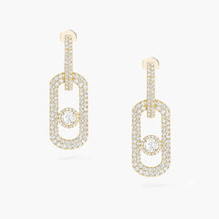 Messika So Move Pavé XL Earrings