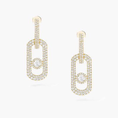 Messika So Move Pavé XL Earrings - Messika product