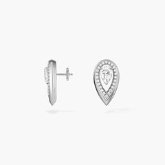Messika Fiery Pear Diamond Earrings