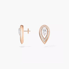 Messika Fiery Pear Diamond Earrings