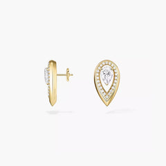 Messika Fiery Pear Diamond Earrings
