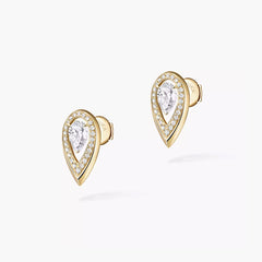 Messika Fiery Pear Diamond Earrings