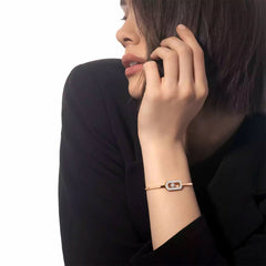 Messika So Move Pave Diamond Bangle Bracelet