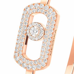 Messika So Move Pave Diamond Bangle Bracelet