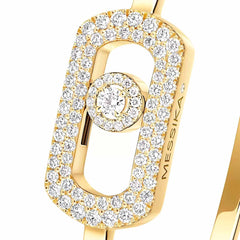 Messika So Move Pave Diamond Bangle Bracelet