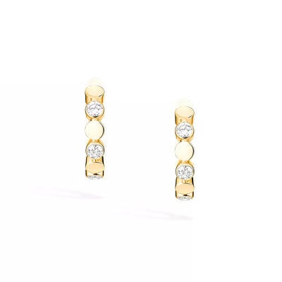 Messika D-Vibes Diamond Mini Hoop Earrings - Messika product