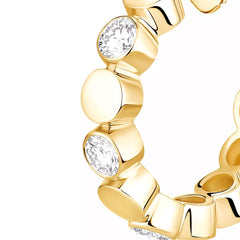 Messika D-Vibes Diamond Mini Hoop Earrings