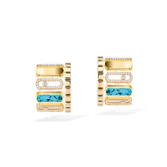 Messika Imperial Move Turquoise Earrings