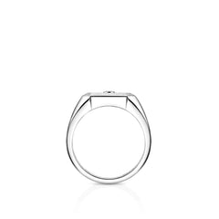 Messika Move Natural Titanium Signet Ring