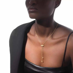 Messika Moderniste Diamond Tie Necklace