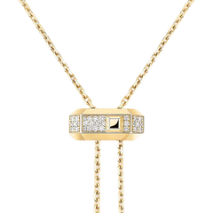 Messika Moderniste Diamond Tie Necklace