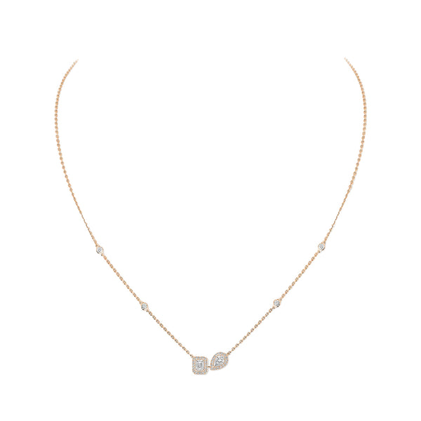 Messika My Twin Toi & Moi Diamond Necklace