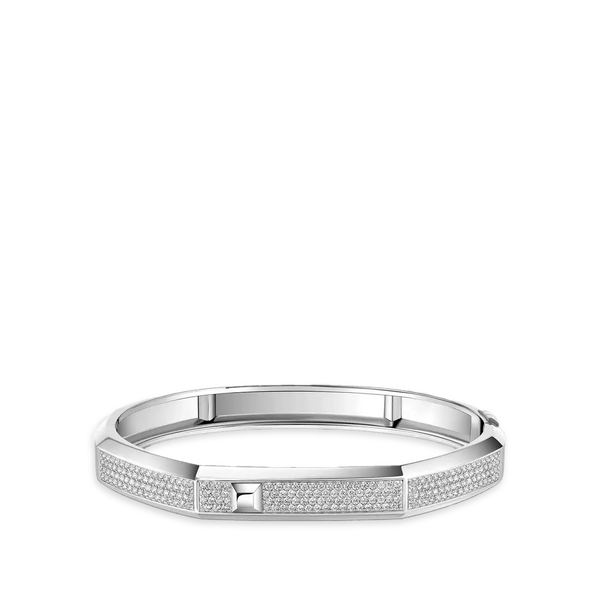 Messika Moderniste Medium Pavé Bangle Bracelet | 14571-WG-M – J.R.DUNN