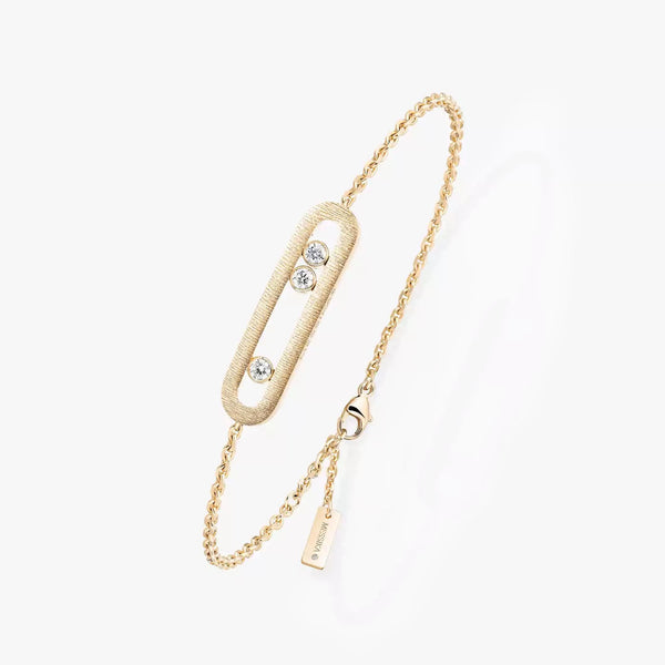 Messika Move Ciselé Diamond Bracelet in 18K Gold – J.R.DUNN