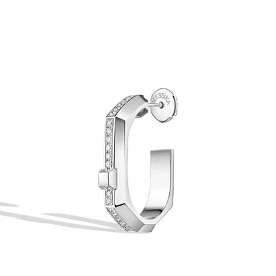 Messika Moderniste Single Small Pavé Hoop Earring - Messika product