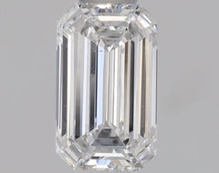 Diamond EMERALD 0.4ct SI1