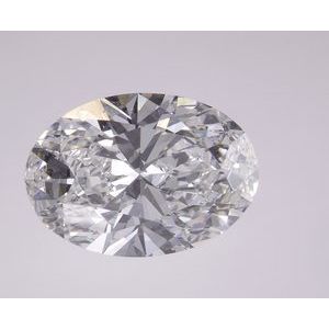 Diamond Lab Grown Oval 2.58ct VVS2