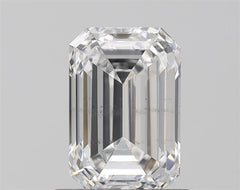 Diamond Lab Grown EMERALD 1.07ct SI1