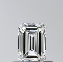 Diamond EMERALD 0.43ct SI1