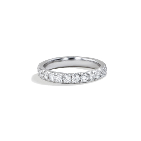 1.5 ctw Round Diamond Eternity Ring in Platinum