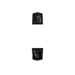 Michele 16mm Glossy Black Crocodile Watch Strap