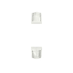 Michele 16mm Glossy White Crocodile Watch Strap
