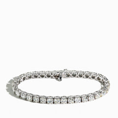 17 Carat Diamond Tennis Bracelet in 14K White Gold
