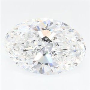 Diamond Lab Grown Oval 1.73ct VVS1