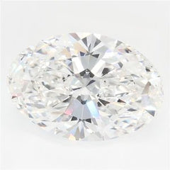 Diamond Lab Grown Oval 3.00ct VVS1